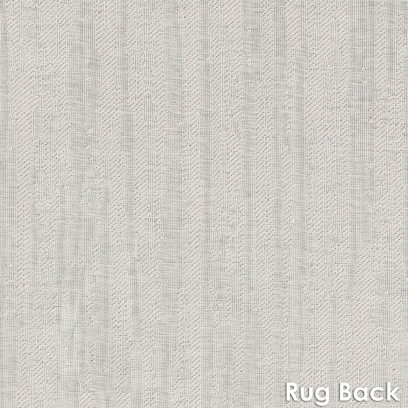 Sunnydaze Artistic Storms Outdoor Area Rug - Iced Silver - 5 ft x 7 ft