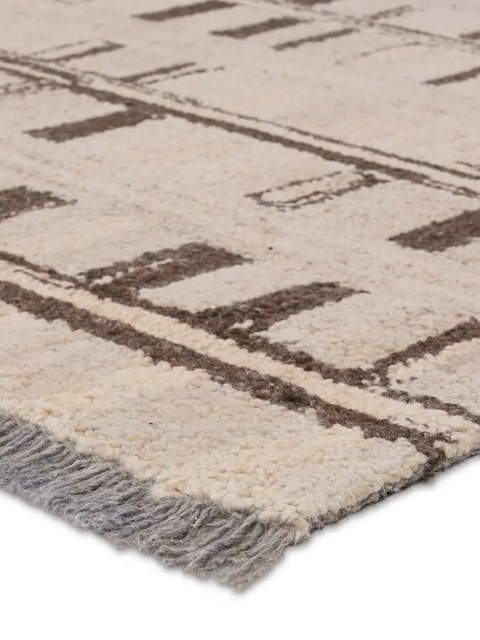 Hadi Emir Brown 5' x 8' Rug