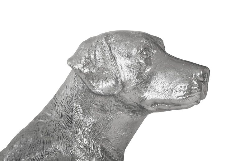 Sitting Labrador Sculpture