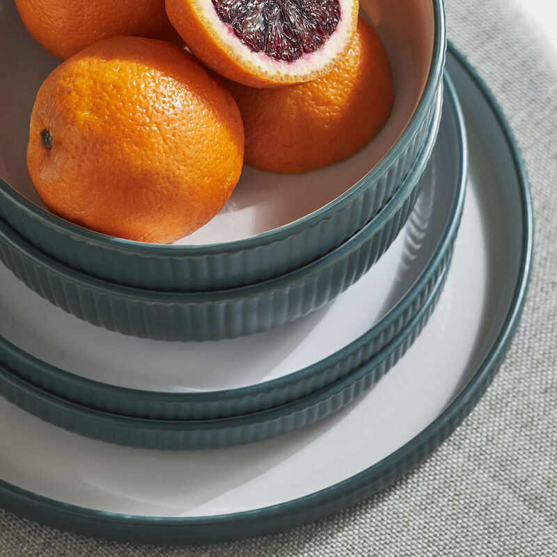 Christian Siriano Laro Stoneware 12 Piece Dinnerware Set