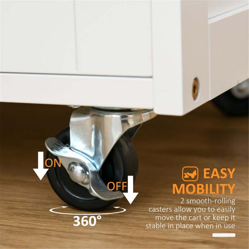 Kitchen Sideboard Storage Cabinet Versatile Coffee Bar & Buffet Cabinet for Dining Room or Kitchen