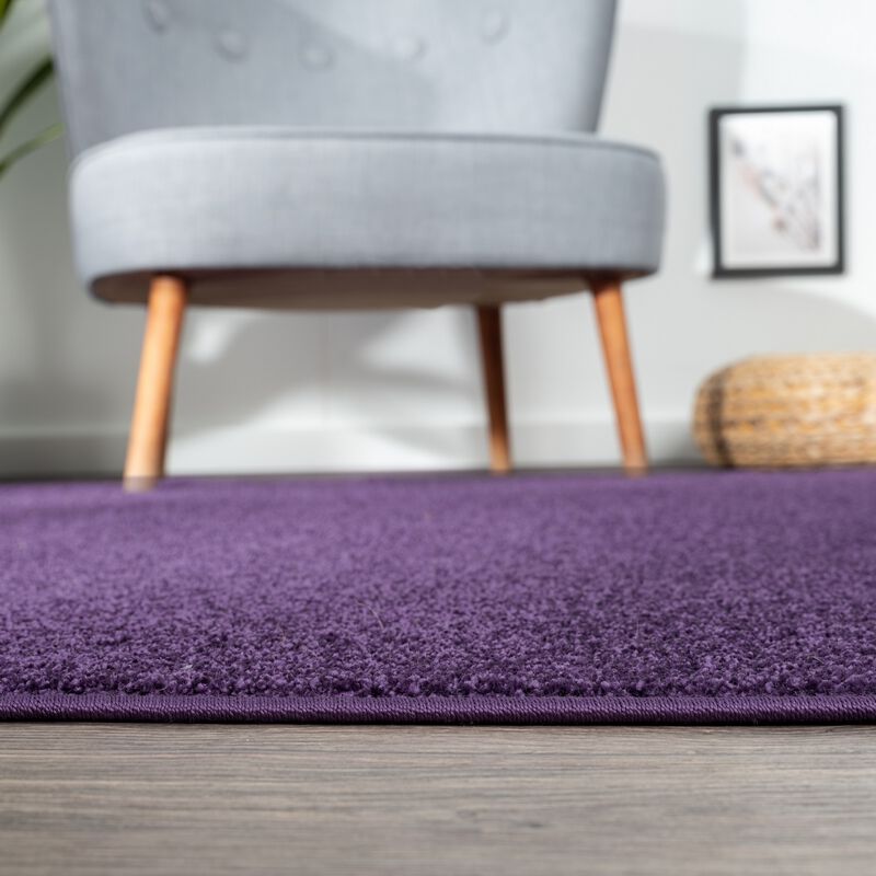 Haze Solid Low Pile Area Rug