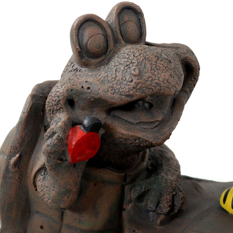 Sunnydaze Tic Tac Toe Turtles Outdoor Statue - 7.5 in