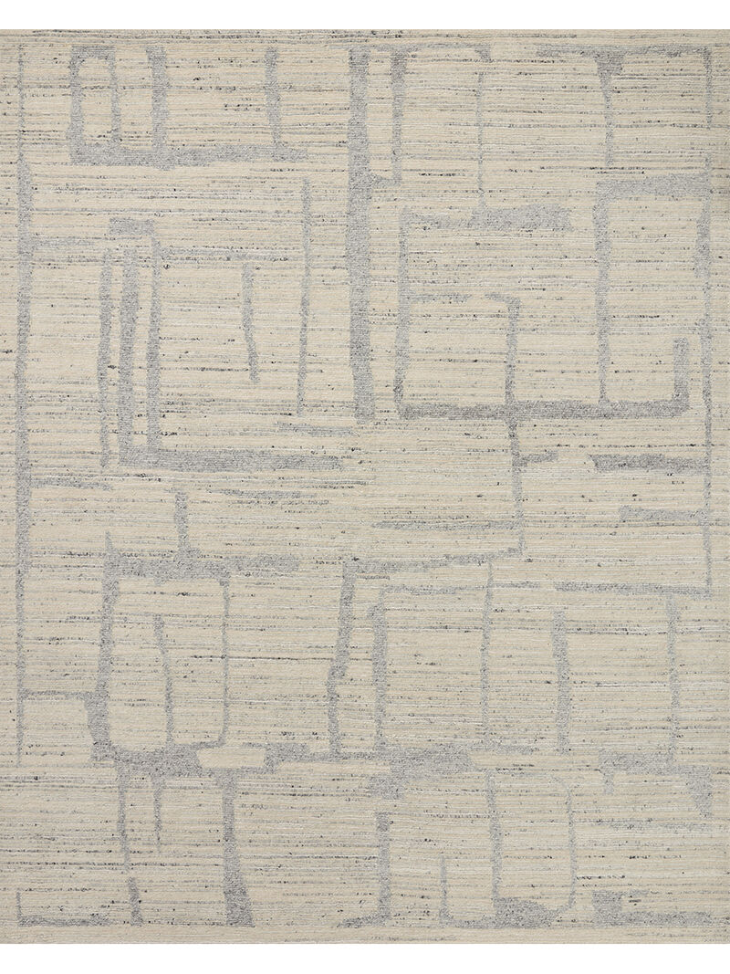 Raquel RAL06 Natural/Slate 5'6" x 8'6" Rug