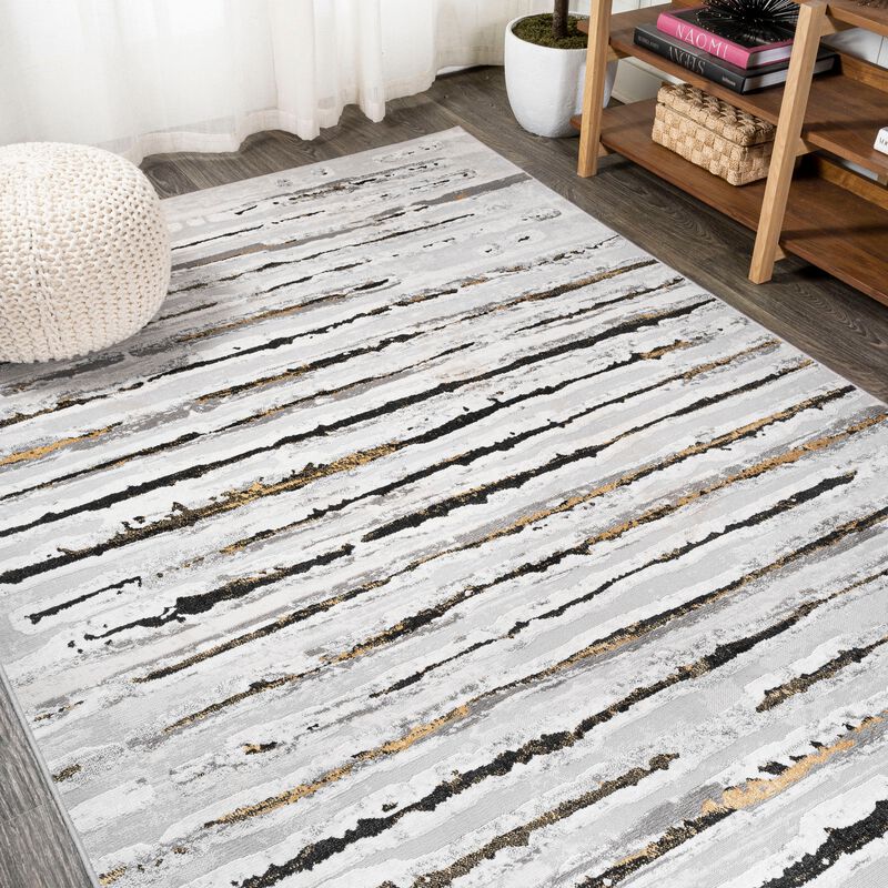 Batten Modern Stripe Area Rug