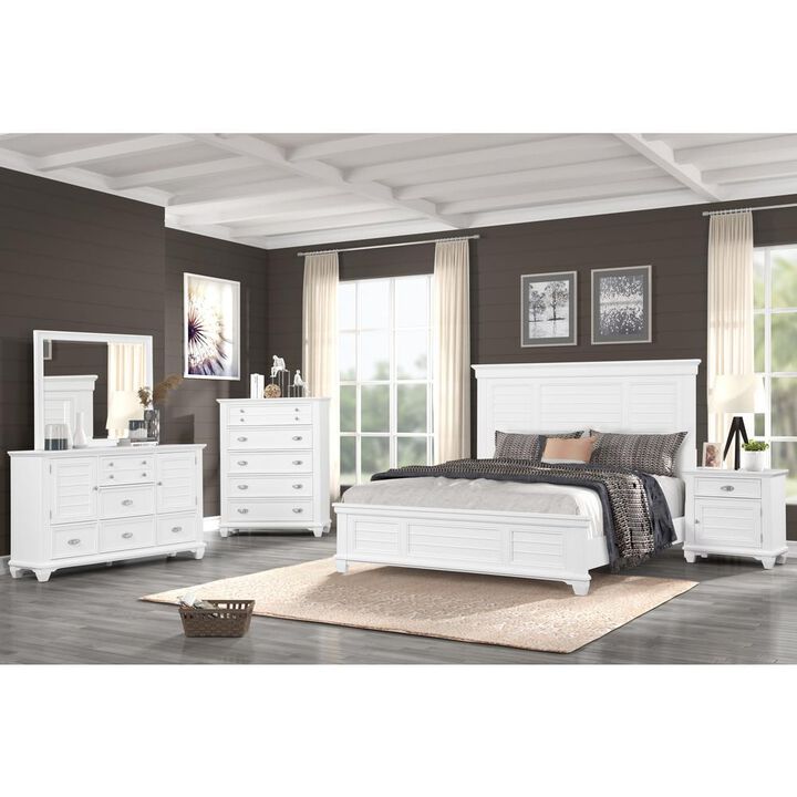 New Classic Furniture Jamestown Dresser- White
