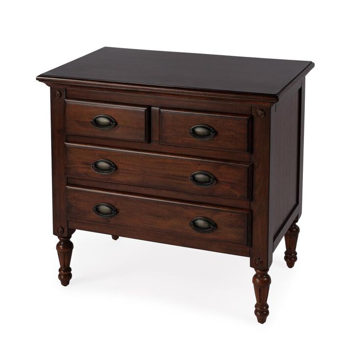 Butler Specialty Easterbrook 4 Drawer Chest, Dark Brown