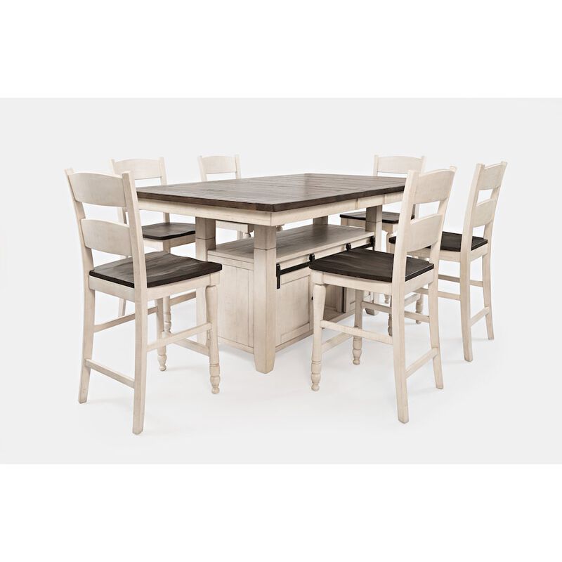 Jofran Counter Height Seven-Piece Dining Set