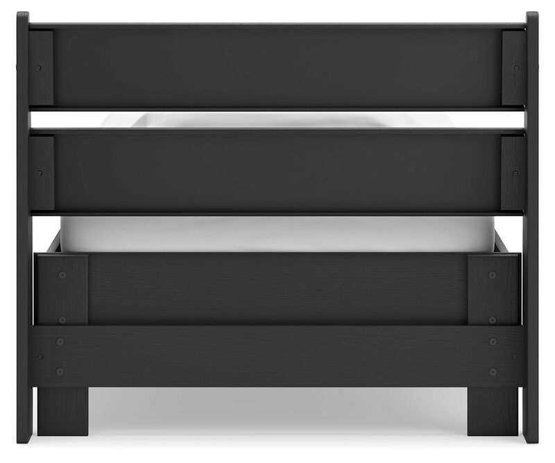 Twin Panel Platform Bed