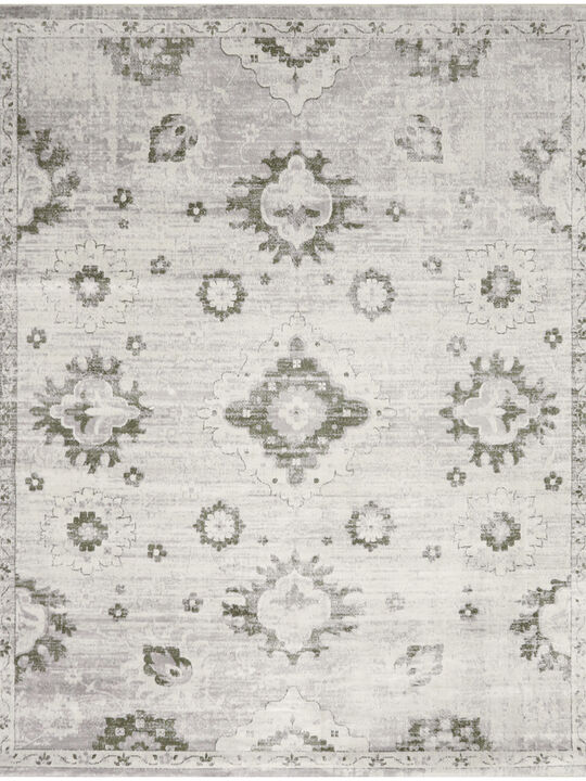 Astra Machine Washable ASW19 Ivory 9' x 12' Rug