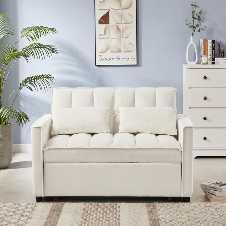 Off Velvet Sofa Bed