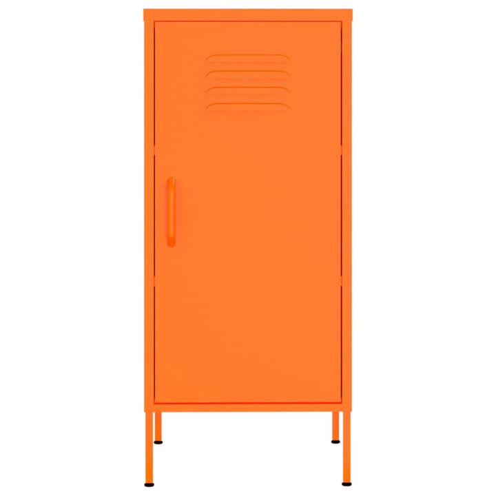 vidaXL Storage Cabinet 16.7"x13.8"x40" Steel