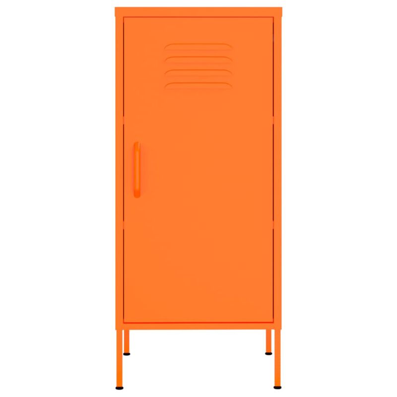 vidaXL Storage Cabinet 16.7"x13.8"x40" Steel