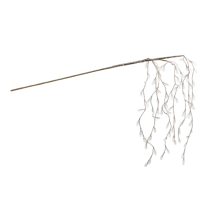 Icy Hanging Branch Set of 6 22.75''H Acrylic for Winter and Holiday Decor