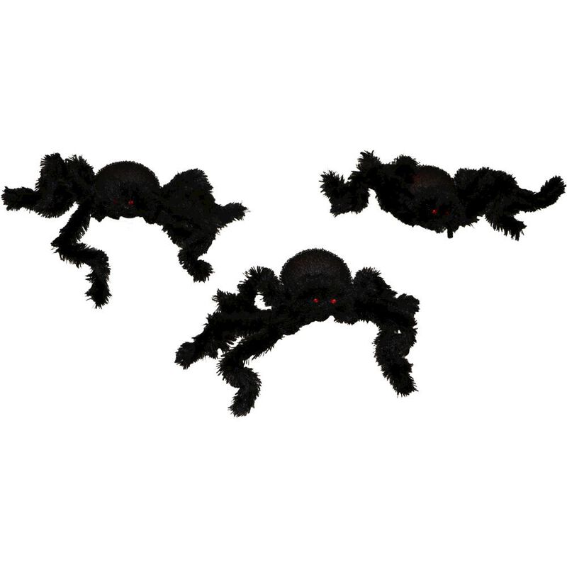 Haunted Hill Farm 8 Light up Spider Stakes