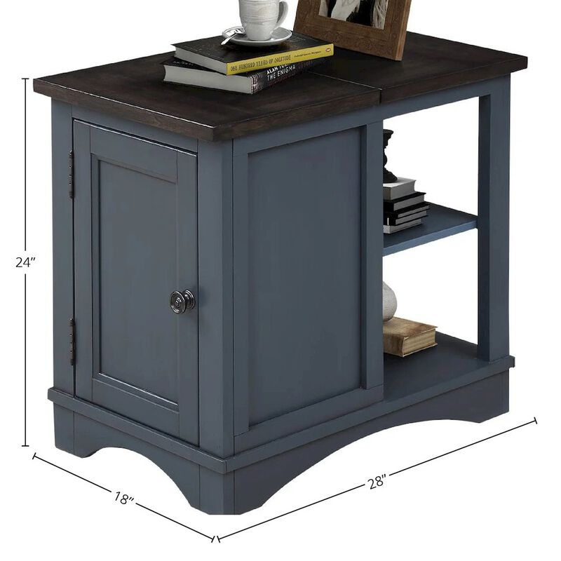 Parker House Furniture Parker House Americana Modern - Denim Chairside Table