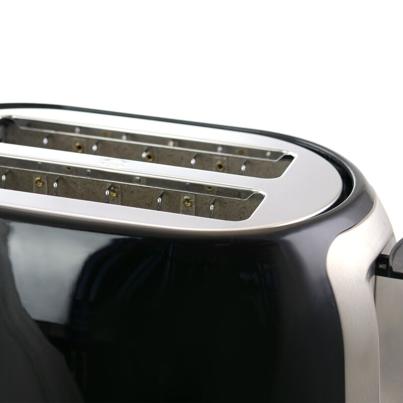 Better Chef Cool Touch Wide-Slot Toaster- Black