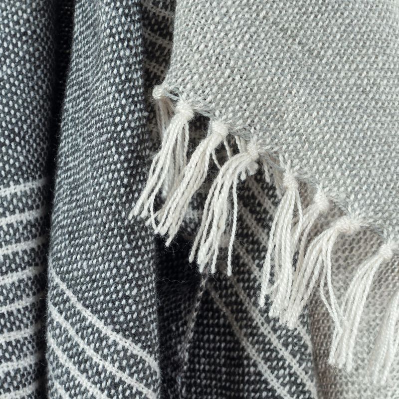 Gray 50" x 60" Throw Blanket