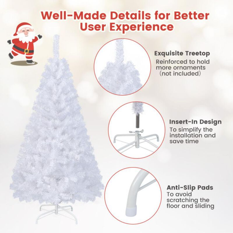 Artificial PVC Christmas Tree with Stand for Holiday Celebrations