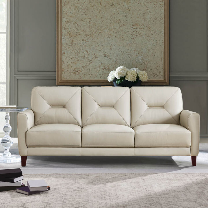 Mavis Top Grain Leather Sofa