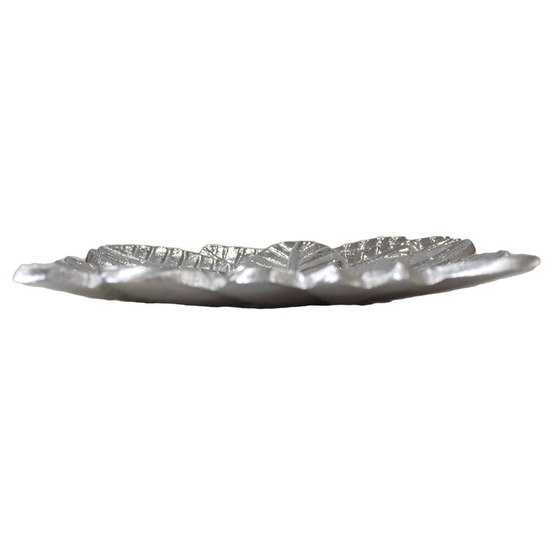 Handmade Decorative Bronze Color Coated 6.88 x 6.88 x 0.78 Inches Aluminium Tray 043AB BBH Home's