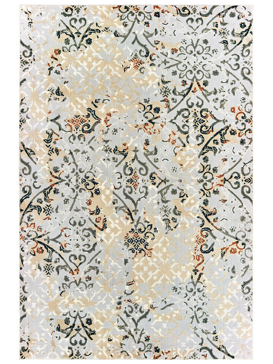Bowen 5'3" x 7'6" Grey Rug