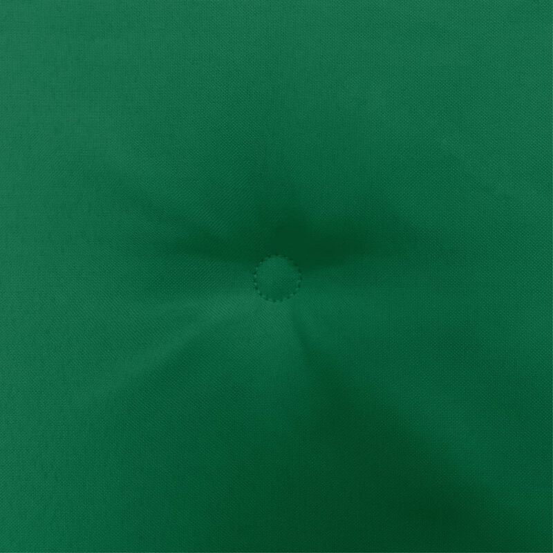 vidaXL Garden Chair Cushions 4 pcs Green 15.7"x15.7"x1.2"