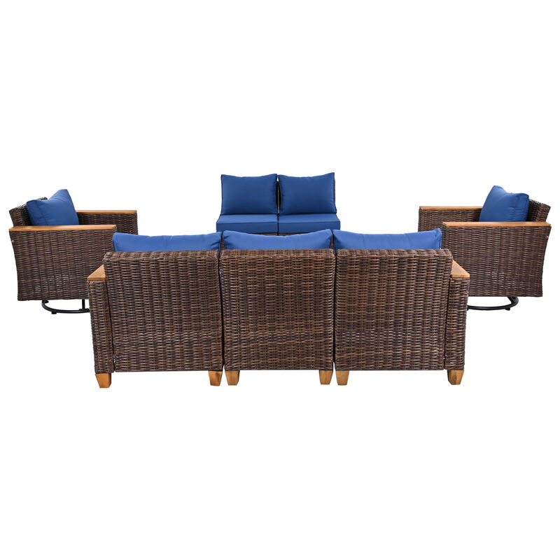 Merax Wicker Outdoor Patio Furniture Seating Set