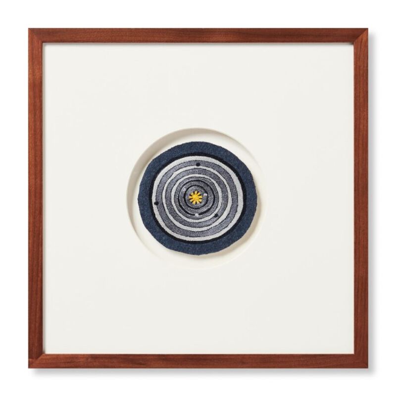 Solar Patch Blue Wall Art
