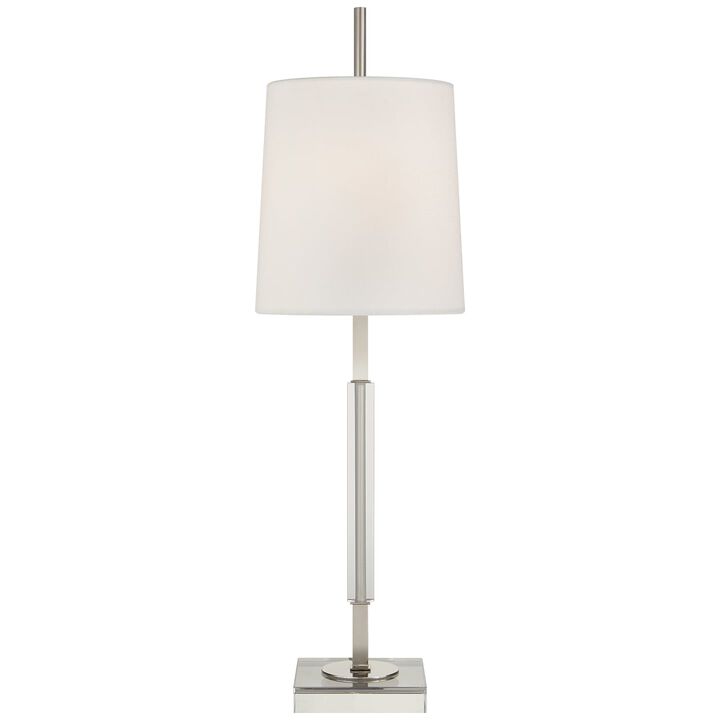 Lexington Medium Table Lamp in Silver