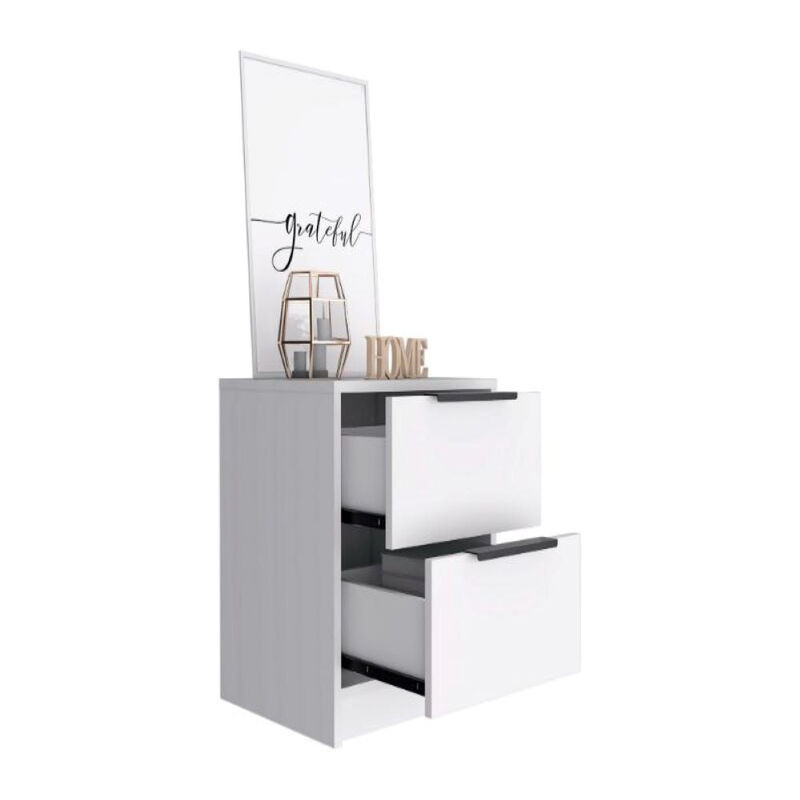 Nightstand Cervants, Bedroom, White
