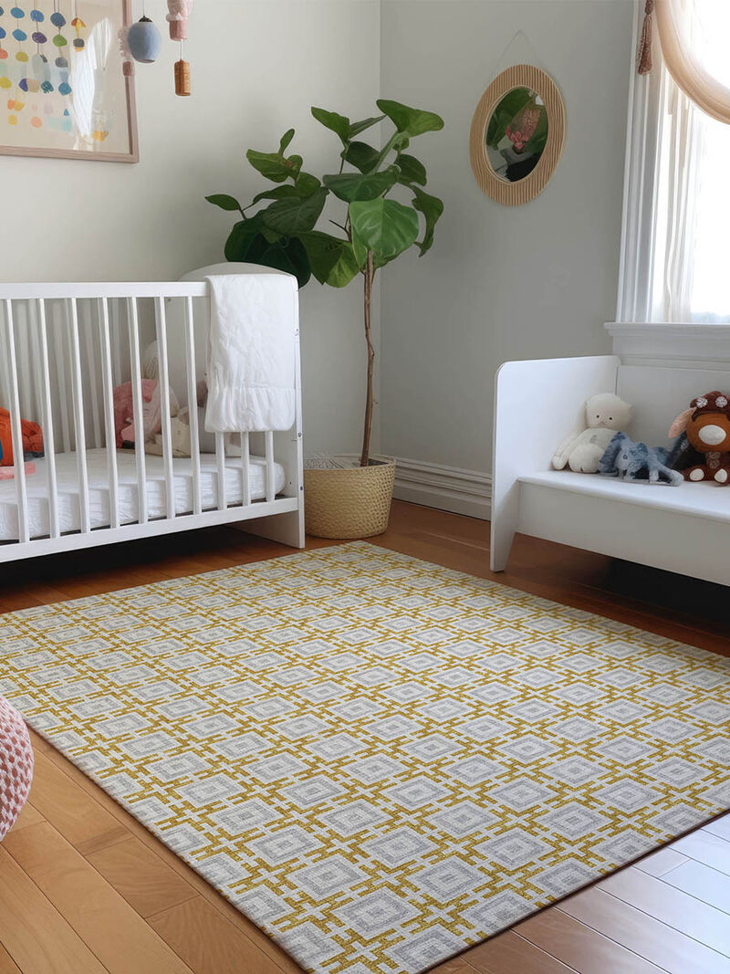 Marlo MO1 Gold 10' x 14' Rug