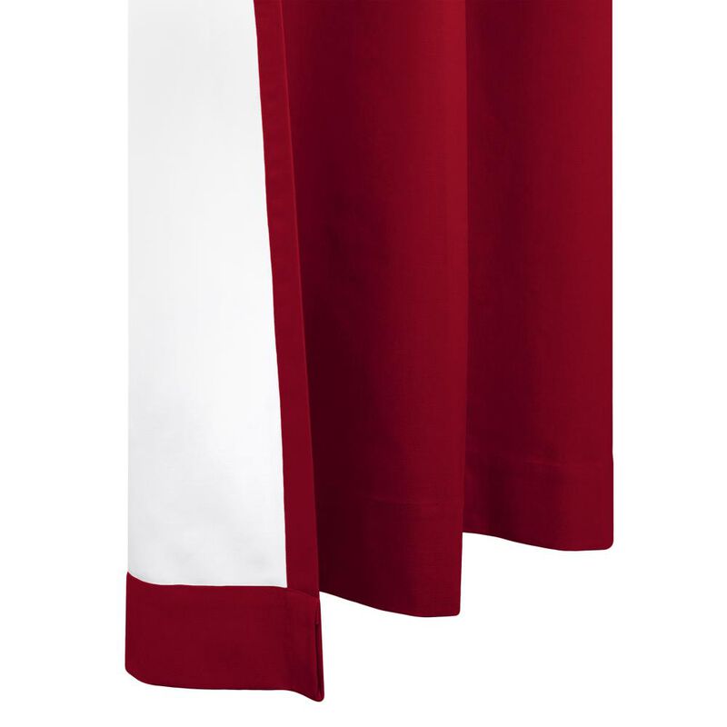 Thermalogic Weathermate Topsions Room Darkening Provides Daytime and Nighttime Privacy Curtain Panel Pair Each Burgundy