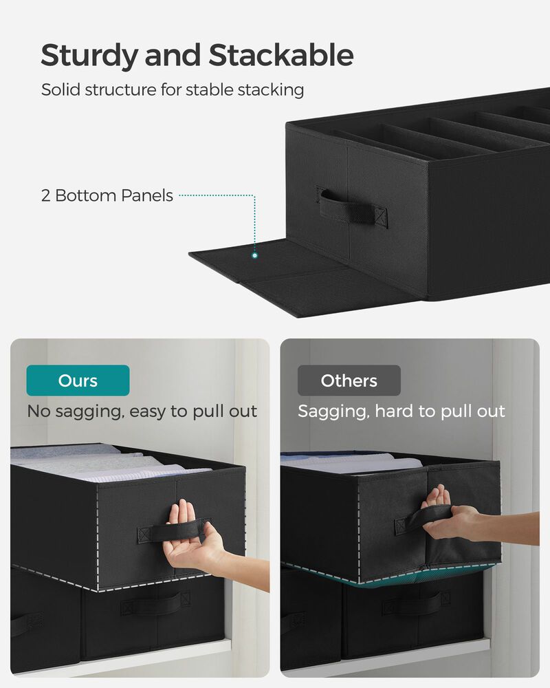 Versatile Wardrobe Clothes Organizer – Space-Saving Storage Solutions for Neat Closets