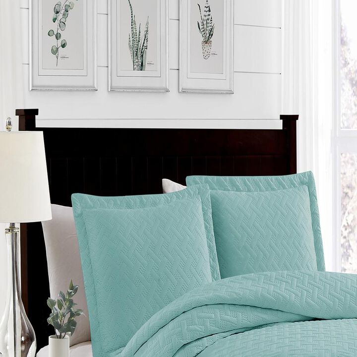 RT Designers Collection Bella 3pc Pinsonic Premium Quality All Year Round Quilt Set for Revitalize Bedroom Queen Camel