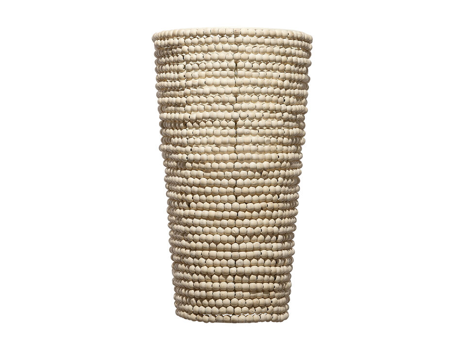 Seawall Beaded Cone Sconce