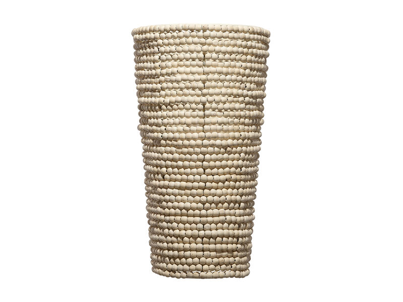 Seawall Beaded Cone Sconce