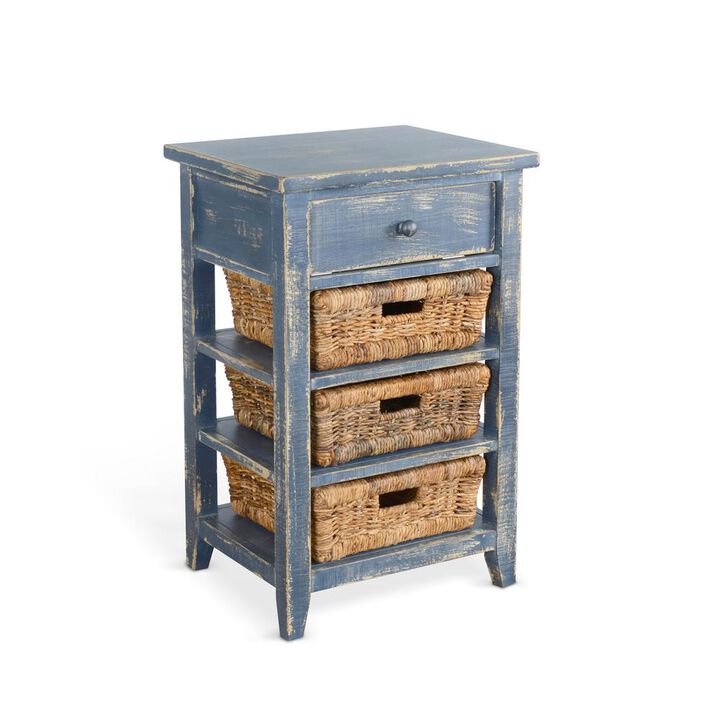 Sunny Designs Storage Rack with Baskets