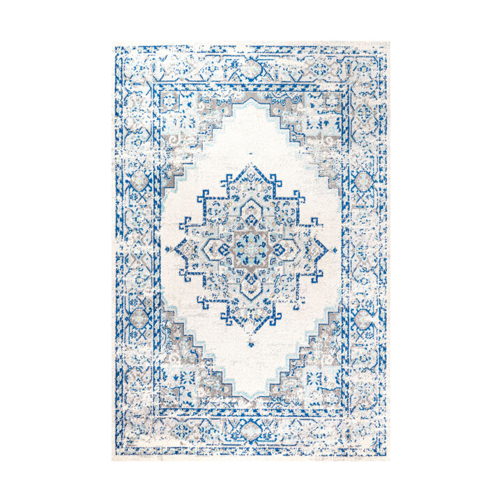 Inigo Cottage Medallion Area Rug