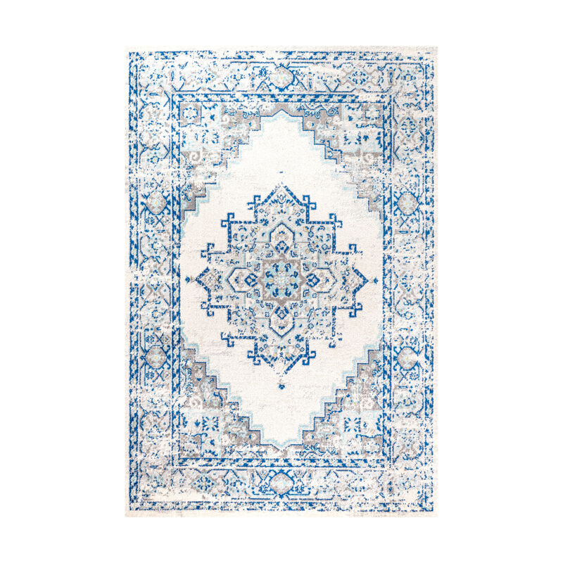 Inigo Cottage Medallion Area Rug