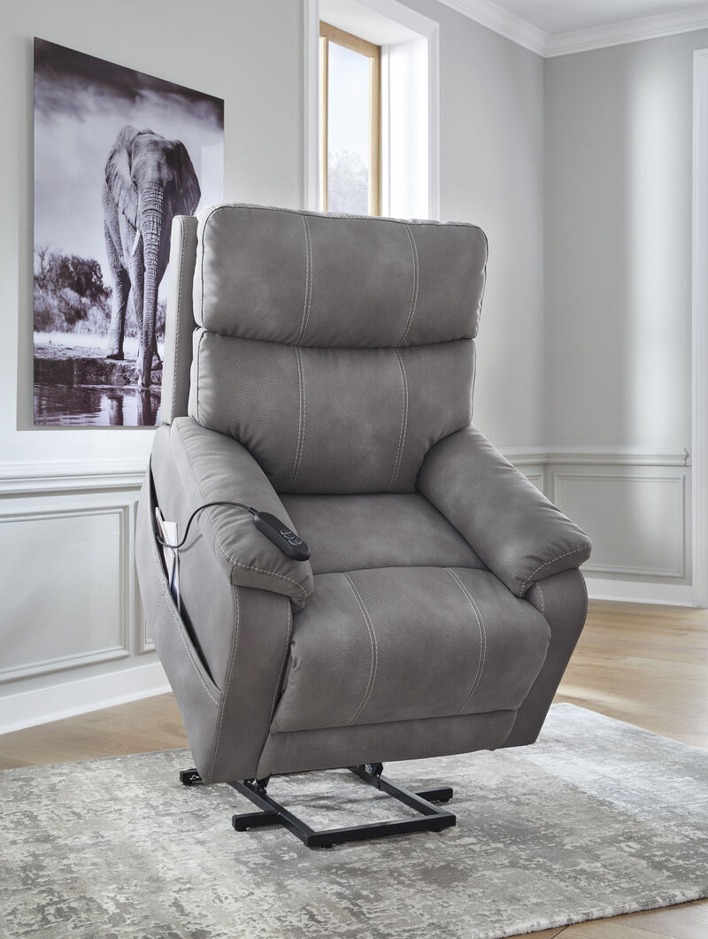 Slate Power Lift Recliner