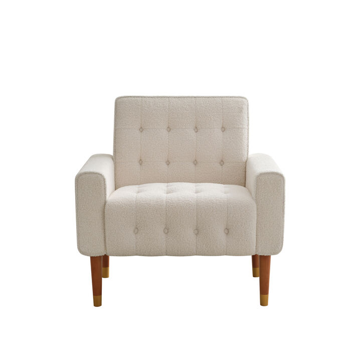Merax Classic Biscuit-Style Accent Chair