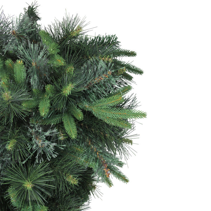 46" Ashcroft Cashmere Pine Artificial Christmas Teardrop Swag - Unlit