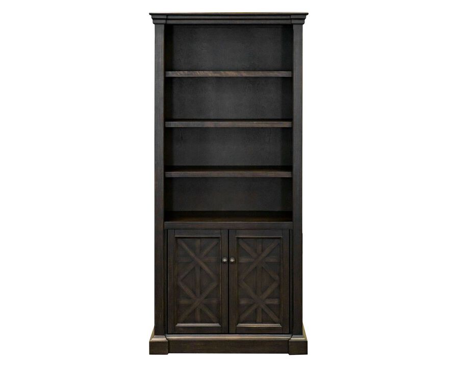 Traditional Bookcase With Doors
