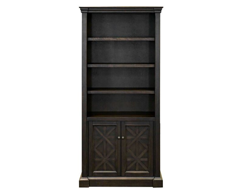 Traditional Bookcase With Doors