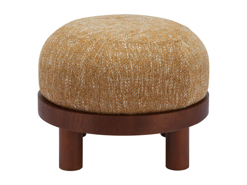 Gome Ottoman Oat Yellow