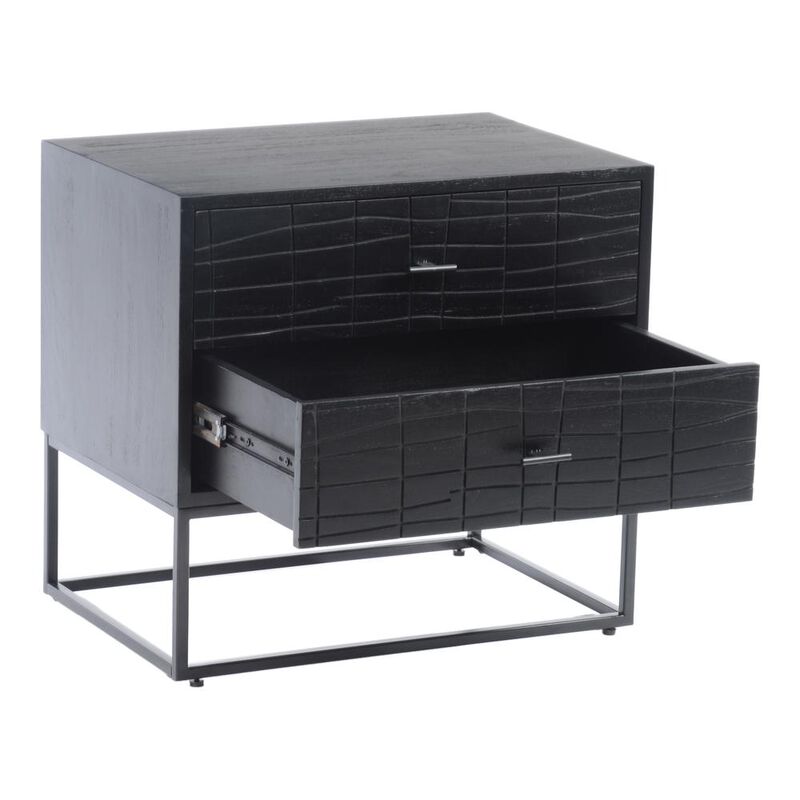 Moe's Home Collection ATELIER NIGHTSTAND BLACK