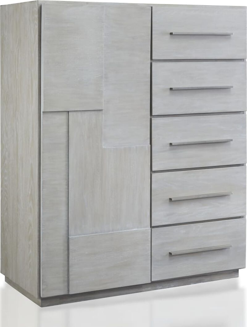 Destination Five Drawer One Door Sweater Chest