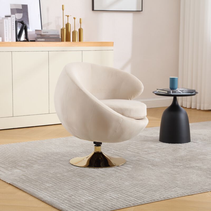 360 Degree Swivel Cuddle Chairs, Round Armchairs for Home & Office