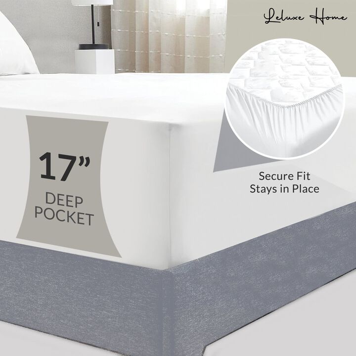 Luxley Double Brushed Cooling Microfiber Sheet Set